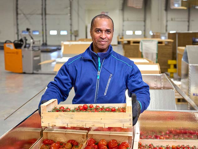 Logistics solutions for fruit and vegetables